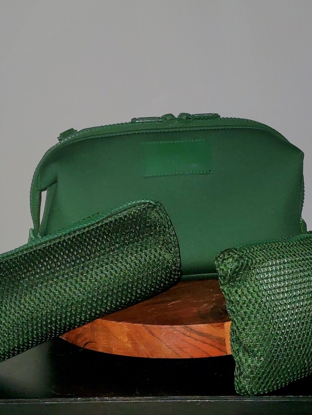 Dagne Dover Hunter Toiletry Bag in Pine, Large - Picture 3 of 9